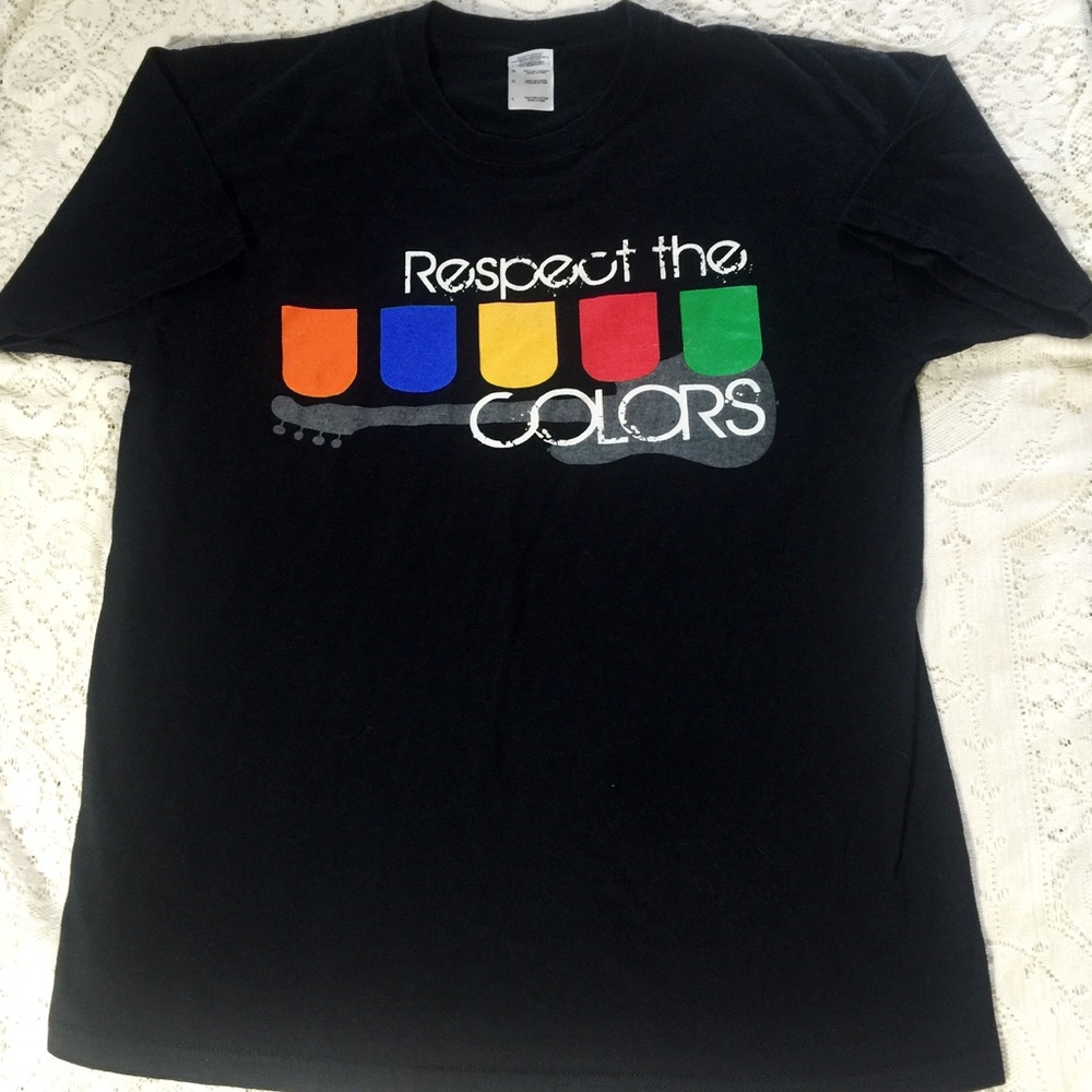 Guitar Hero novelty printed tee